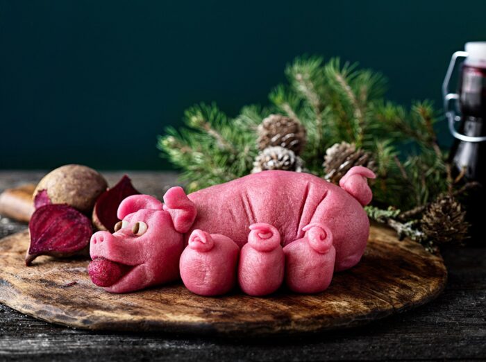 God jul med rätt gris